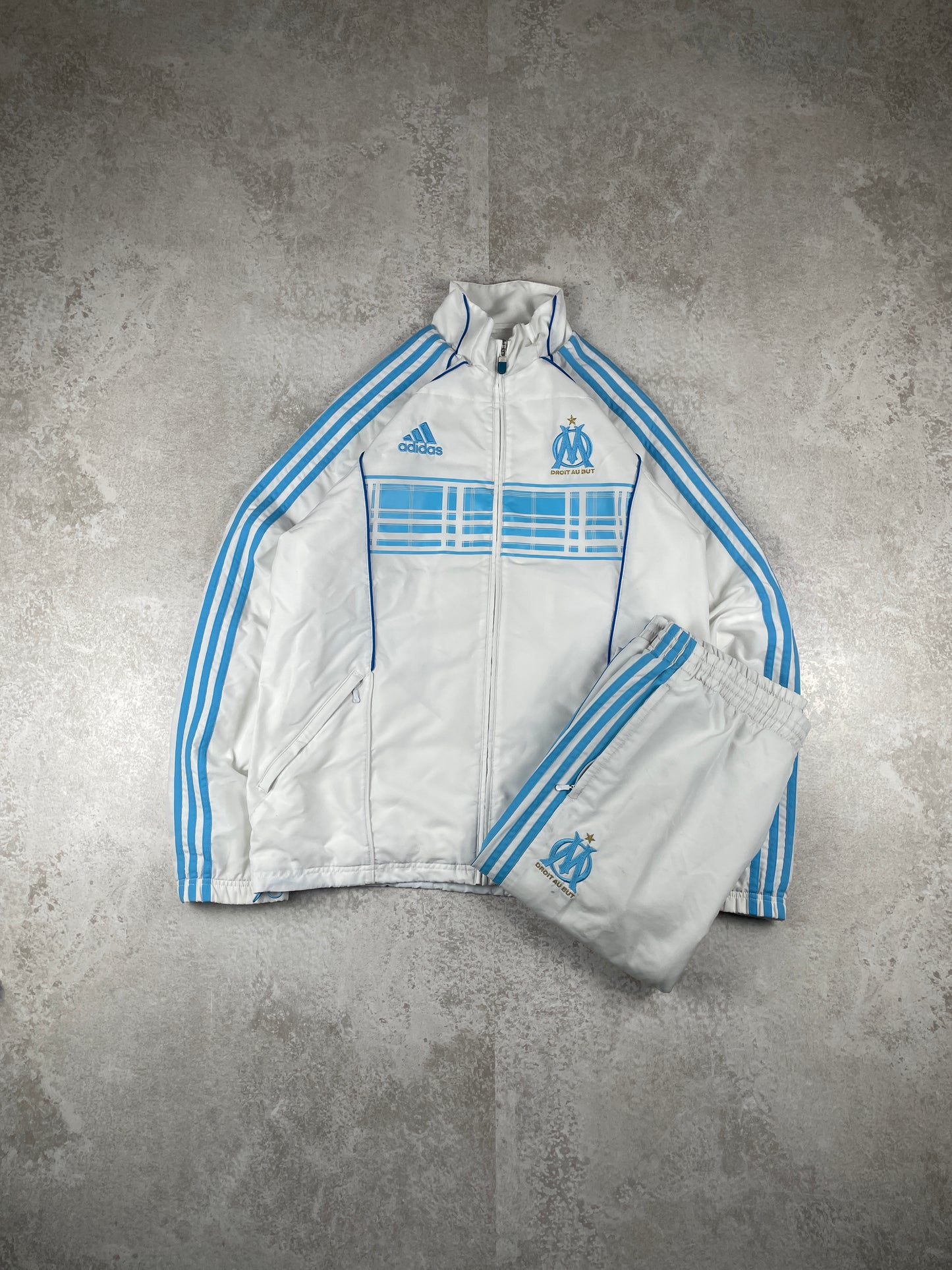Adidas Olympique Marseille Tracksuit (M)