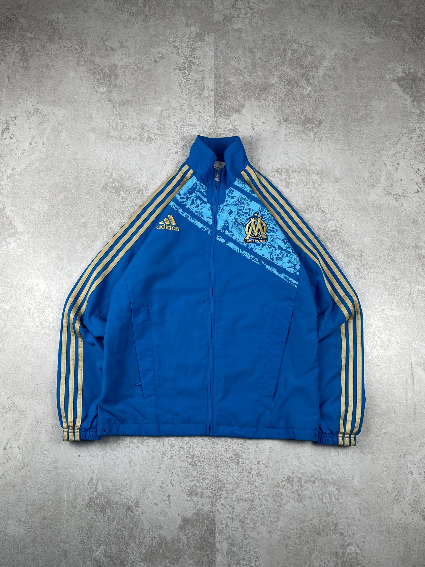 Adidas Olympique Marseille Tracksuit (S)
