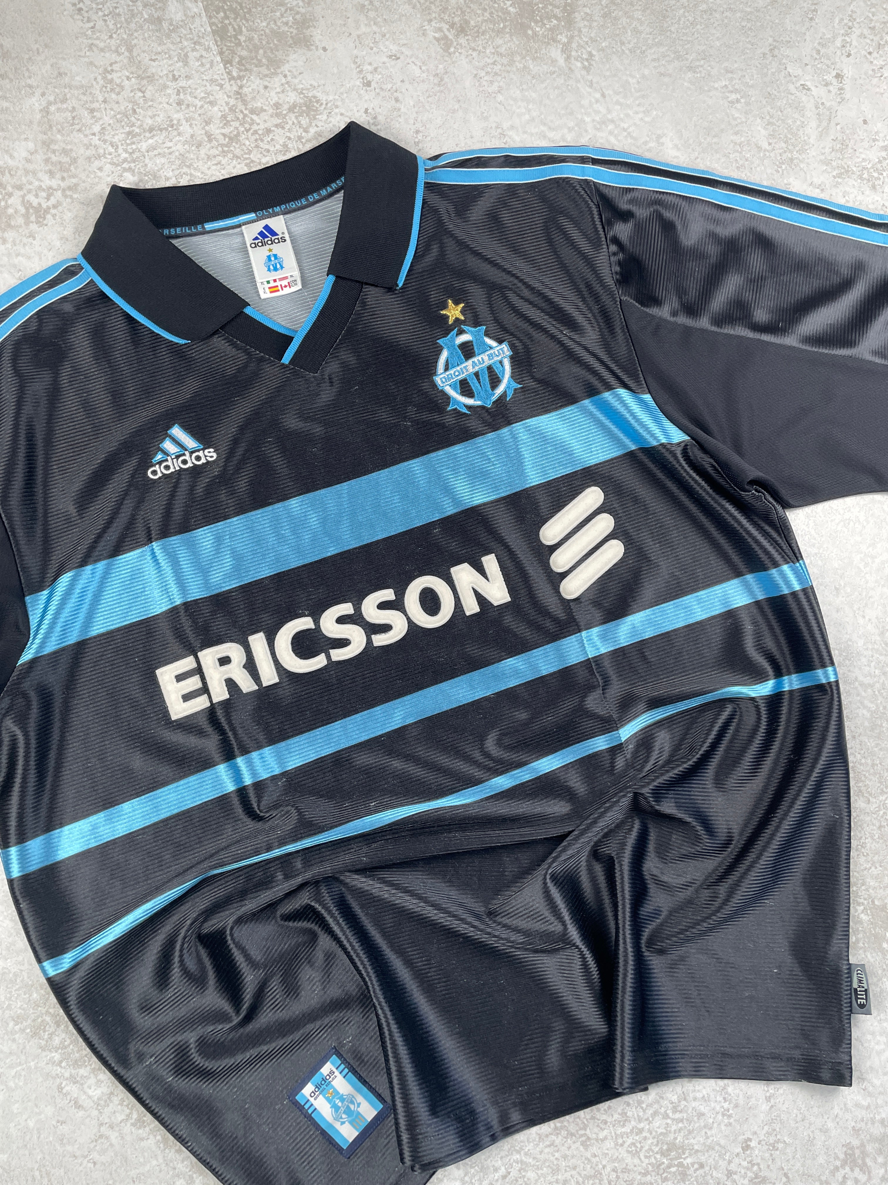 Adidas Olympique Marseille jersey 90's (XL)