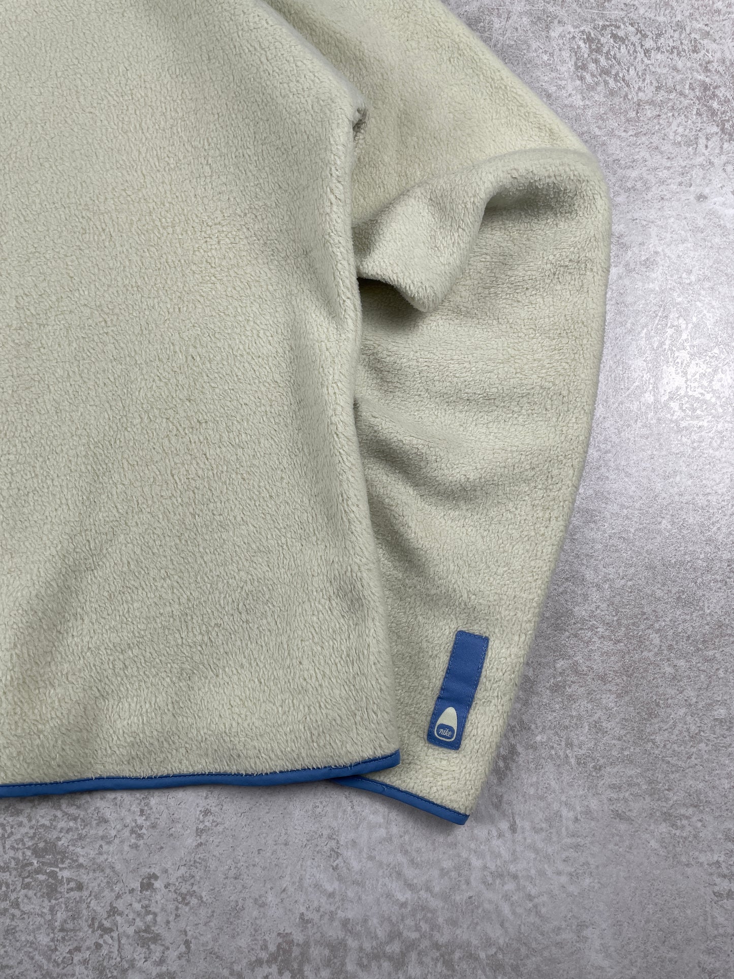 Polaire à fermeture éclair asymétrique Nike (XS)