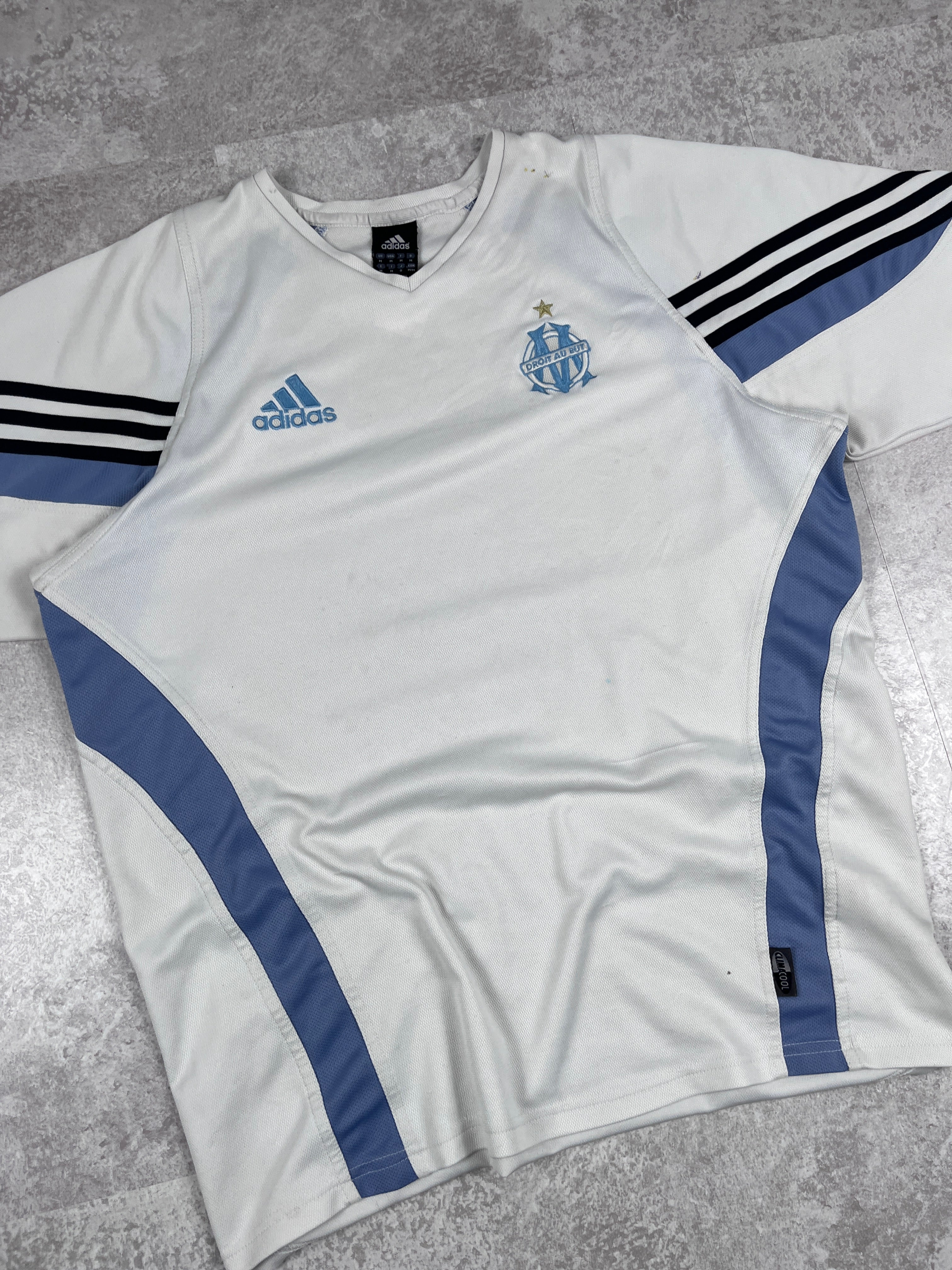Adidas Olympique Marseille jersey 90's (M)