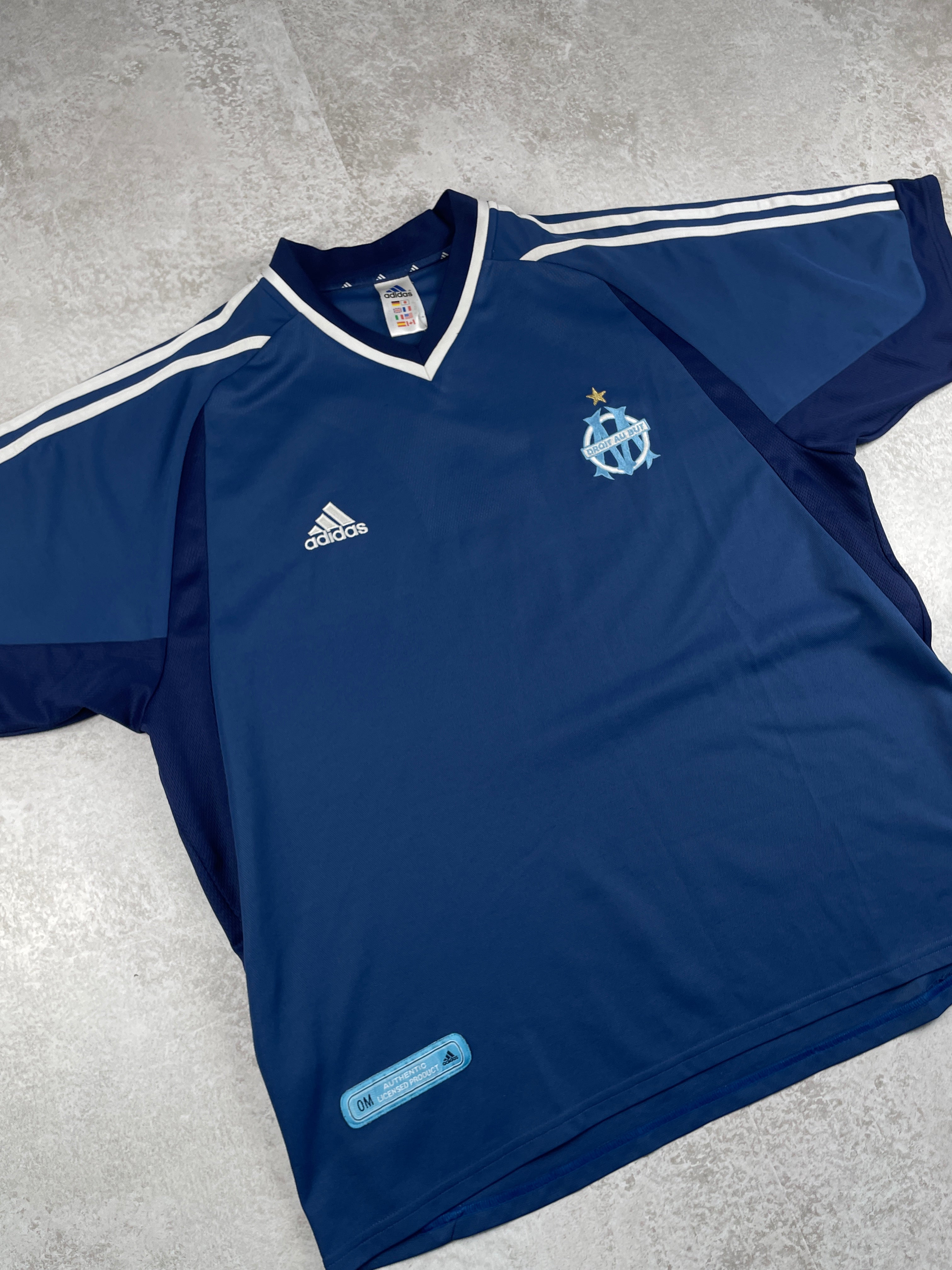 Adidas Olympique Marseille jersey 90's (XL)